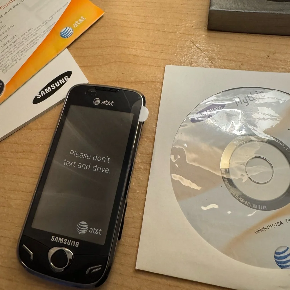Rare AT&T Samsung Mythic A897 Cell Phone